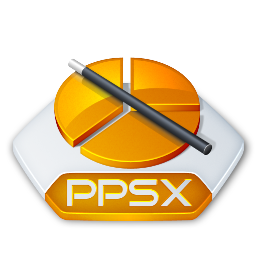 MS PowerPoint PPSX Icon 512x512 png